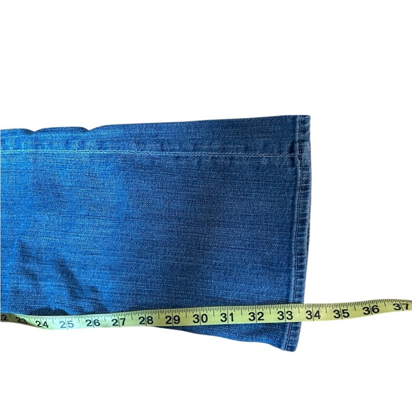 7 For All Mankind Kimmie Boot Cut Low Rise Denim Jeans size Women’s 26 - Picture 6 of 7